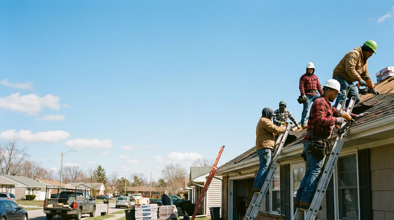 Roofing in Oak Ridge, LA near me